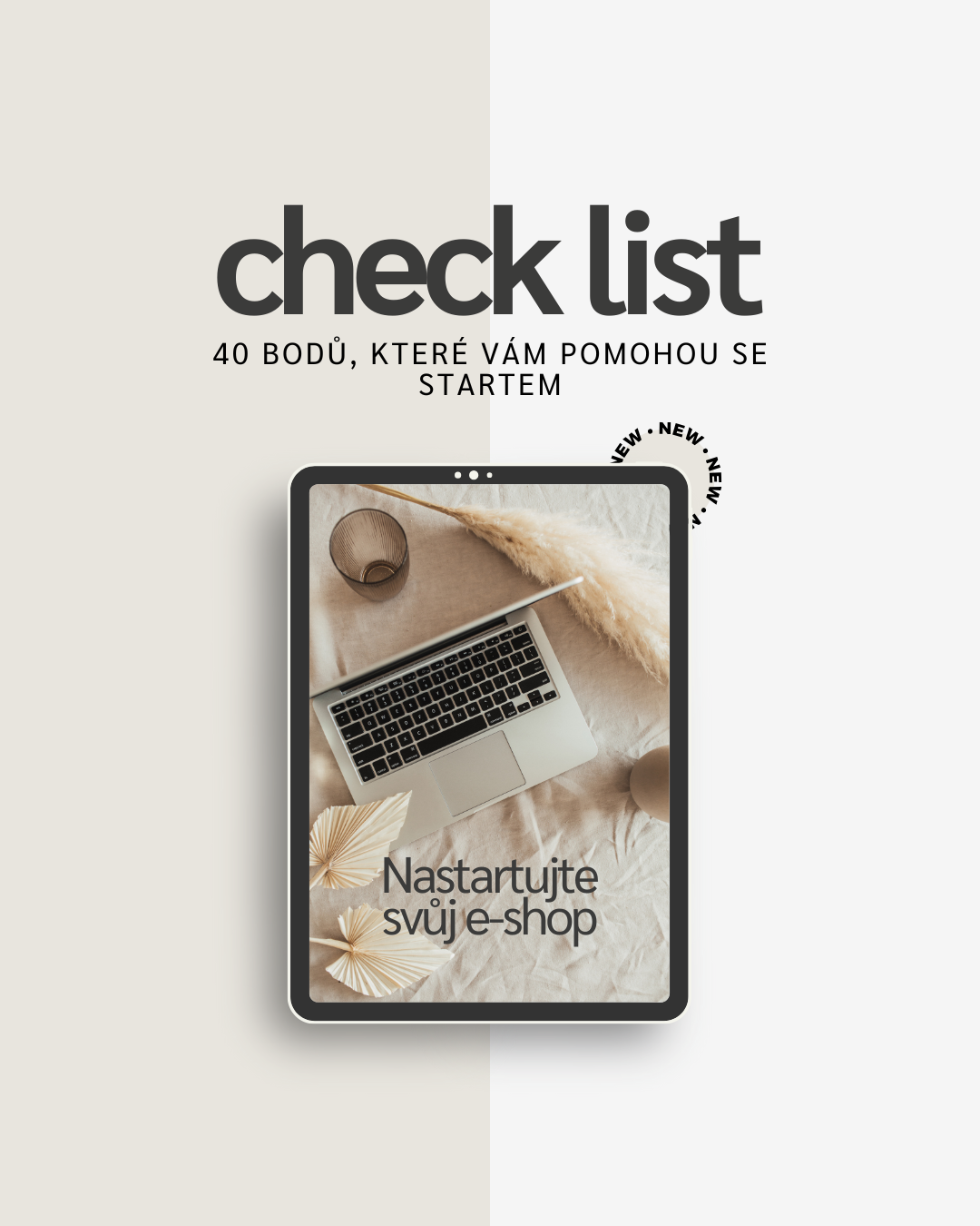 Check list 40 bodů pro klidný start s e-shopem